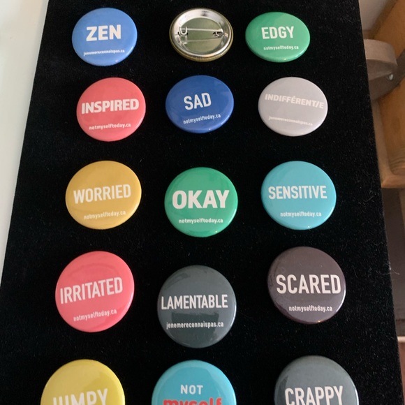 Mood Pins by Not Myself Today - Picture 2 of 2